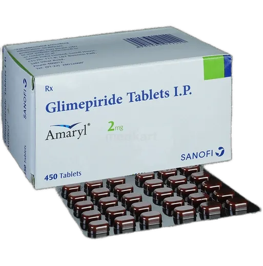 amaryl 2mg tablet 30's